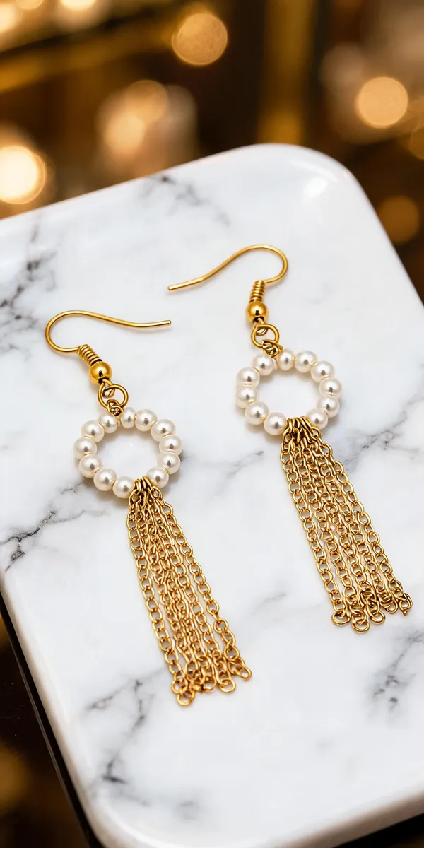 Gold-Tone_Italian_Brass_Drop_Earrings_For_Women