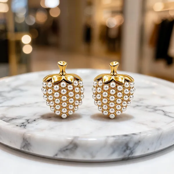 Gold-Tone_Italian_Brass_Earrings_For_Women
