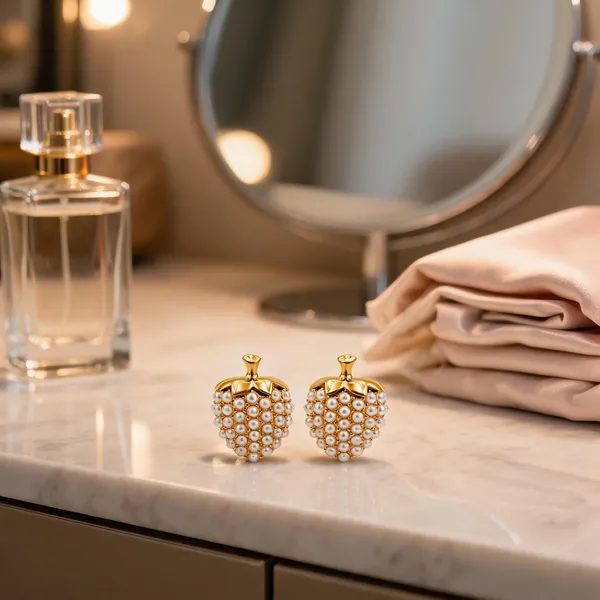 Gold-Tone_Italian_Brass_Earrings_For_Women