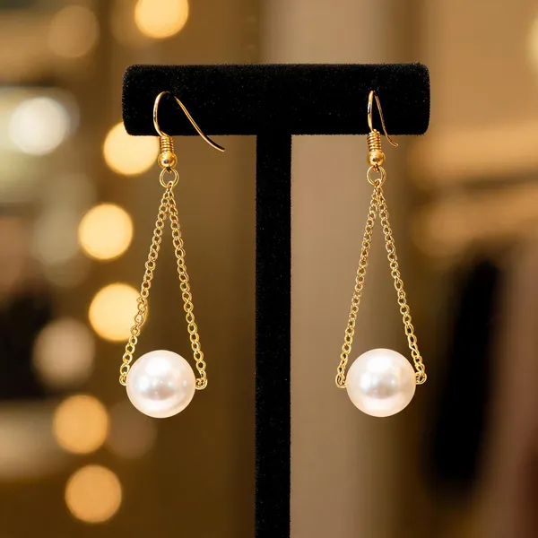 Gold-Tone_Italian_Brass_Drop_Earrings_For_Women