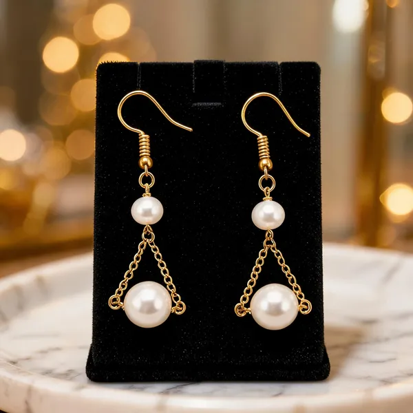Gold-Tone_Italian_Brass_Drop_Earrings_For_Women
