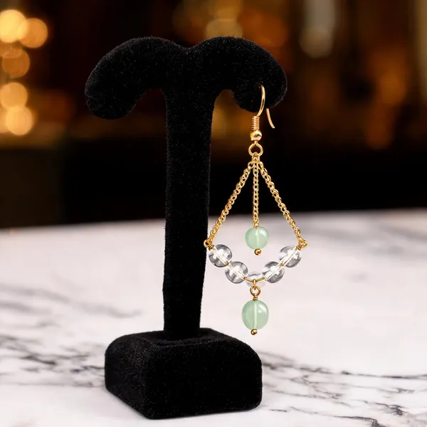 Gold-Tone_Italian_Brass_Dangle_Earrings_For_Women