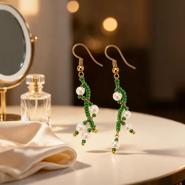 Green_Italian_Brass_Drop_Earrings_For_Women