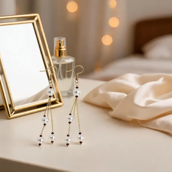 Gold-Tone_Italian_Brass_Drop_Earrings_For_Women