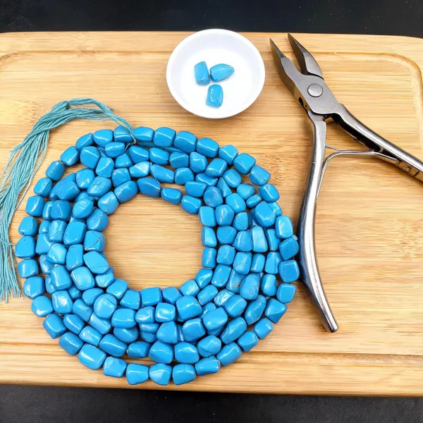 Blue_Blue_Turquoise_Bead_Strand_For_Jewellery_Making