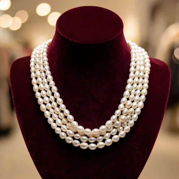 Cream_Freshwater_Pearl_Necklace_For_Women