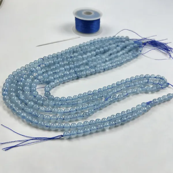 Light_Blue_Aquamarine_Bead_Strands_For_Jewellery_Making_&_Crafting
