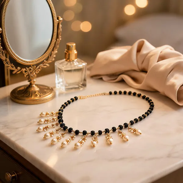 Black_Italian_Brass_Necklace_For_Women