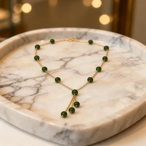 Green_Italian_Brass_Necklace_For_Women