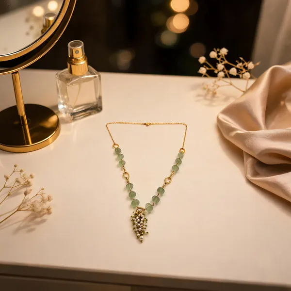 Green_Italian_Brass_Pendant_Necklace_For_Women