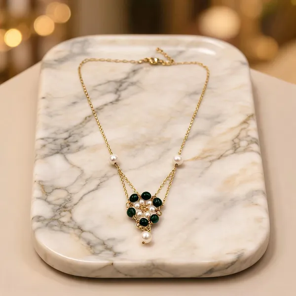 Gold-Tone_Italian_Brass_Pendant_Necklace_For_Women