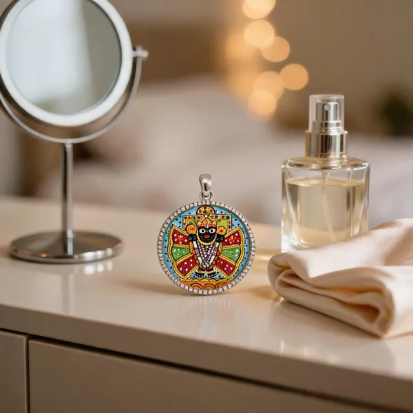 Silver_Italian_Brass_Pendant_For_Devotional_&_Spiritual_Wear