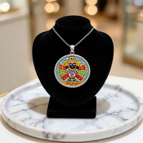 Silver_Italian_Brass_Pendant_For_Devotional_&_Spiritual_Wear