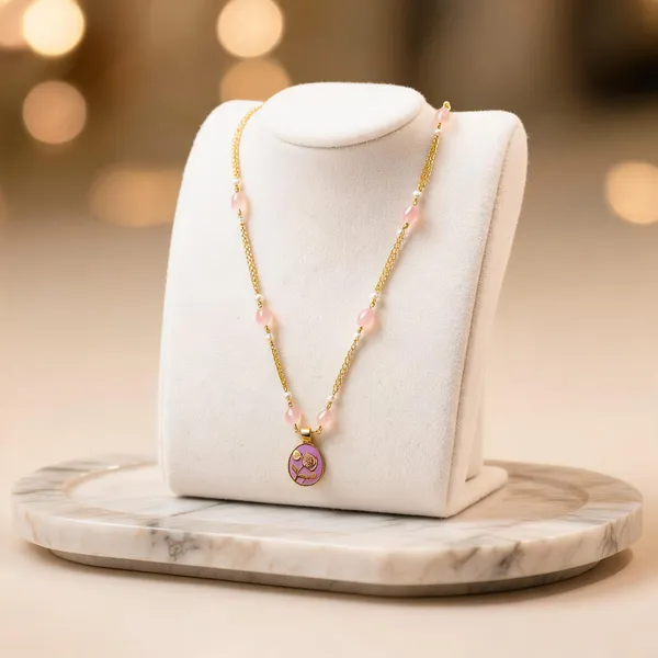 Gold-Tone_Italian_Brass_Pendant_Necklace_For_Women