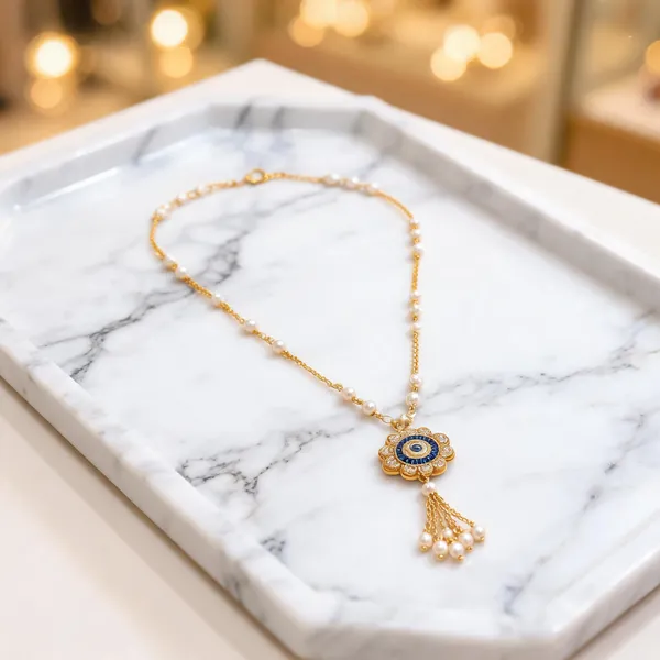 Gold-Tone_Italian_Brass_Pendant_Necklace_For_Women