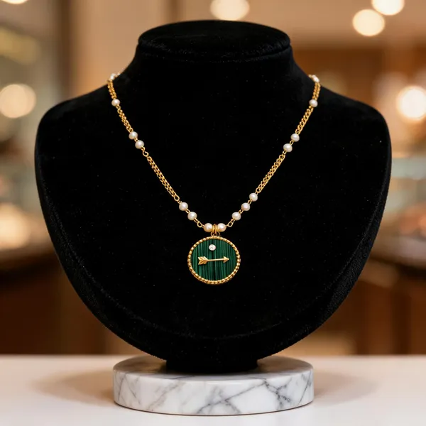 Gold-Tone_Italian_Brass_Pendant_Necklace_For_Women