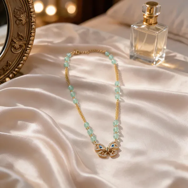 Gold-Tone_Italian_Brass_Necklace_For_Women