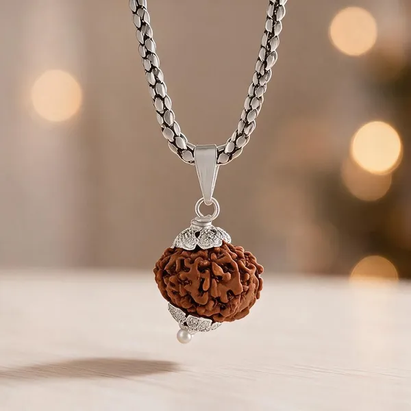 Brown_Eight_Face_Rudraksha_Pendant_Necklace_For_Unisex