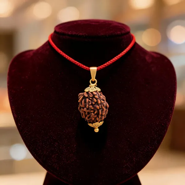 Brown_Rudraksha_Pendant_Necklace_For_Devotees_&_Spiritual_Accessory_Enthusiasts