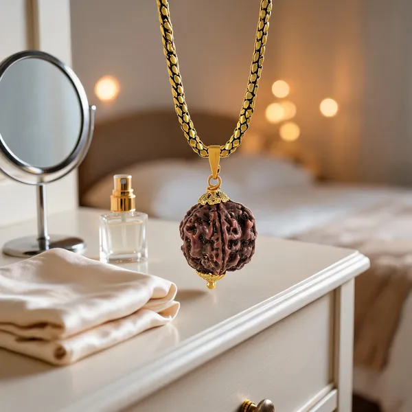 Brown_Rudraksha_Pendant_Necklace_For_Unisex