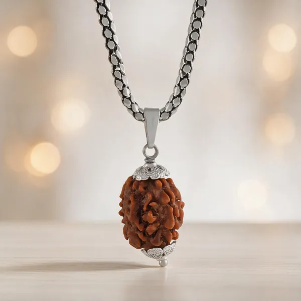 Brown_Three_Face_Rudraksha_Necklace_For_Unisex