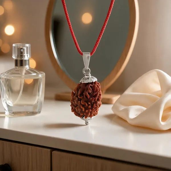 Brown_Three_Face_Rudraksha_Pendant_Necklace_For_Devotional_Wear
