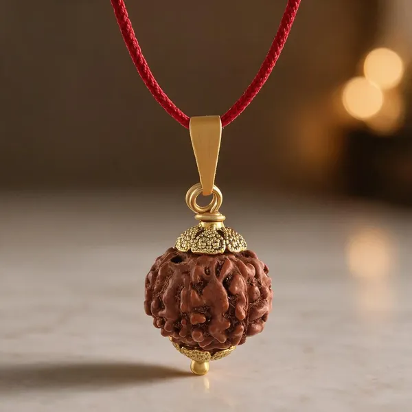 Brown_Ten_Face_Rudraksha_Pendant_Necklace_For_Unisex