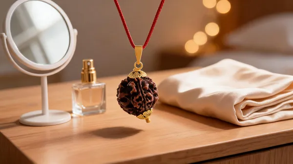 Brown_Rudraksha_Pendant_Necklace_For_Unisex