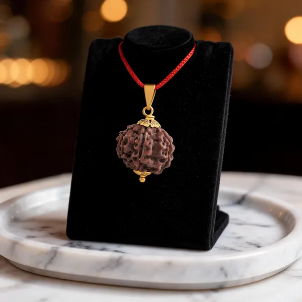 Brown_Rudraksha_Pendant_For_Unisex_Adults