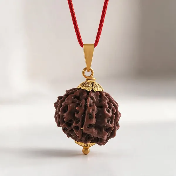 Brown_Six_Face_Rudraksha_Pendant_For_Unisex_Adults