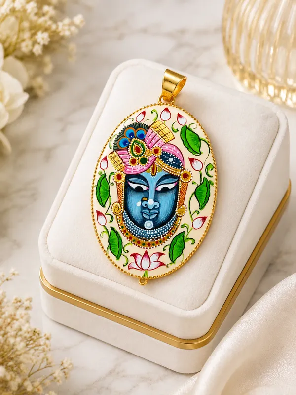 Gold-Tone_Krishna_Enamel_Pendant_for_Women