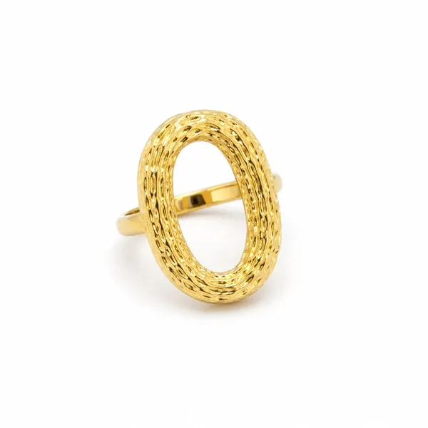 Gold-Tone_Textured_Oval_Ring_for_Women