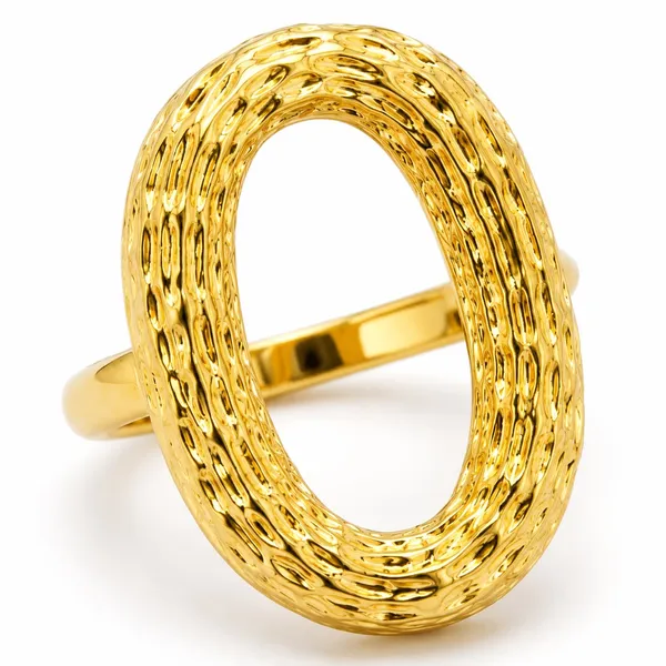Gold-Tone_Textured_Oval_Ring_for_Women