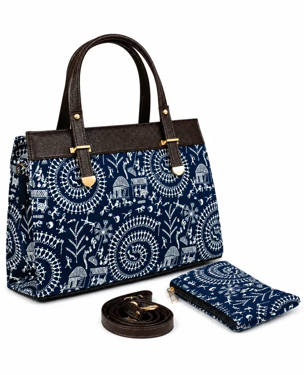 Blue_Printed_Fabric_Tote_Bag_For_Women