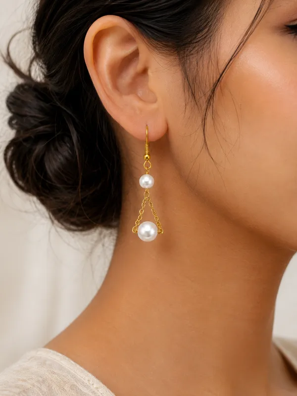 Gold_Tone_Pearl_Drop_Earrings_for_Women