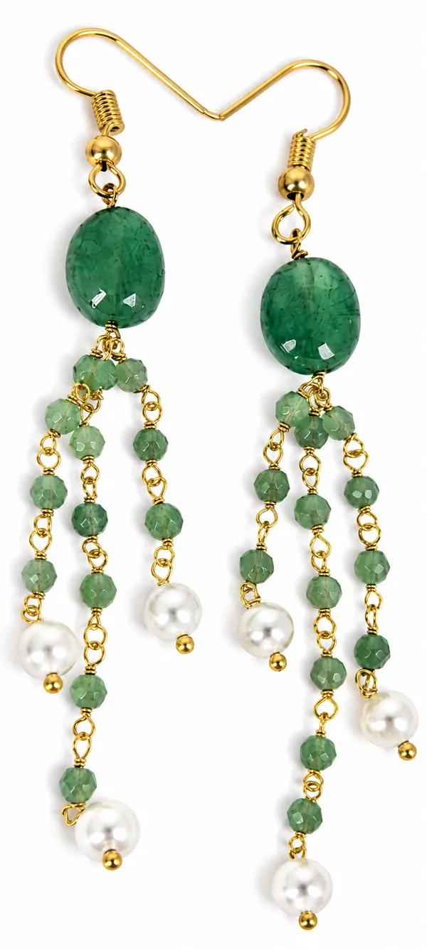 Green_Beaded_Dangle_Earrings_for_Women
