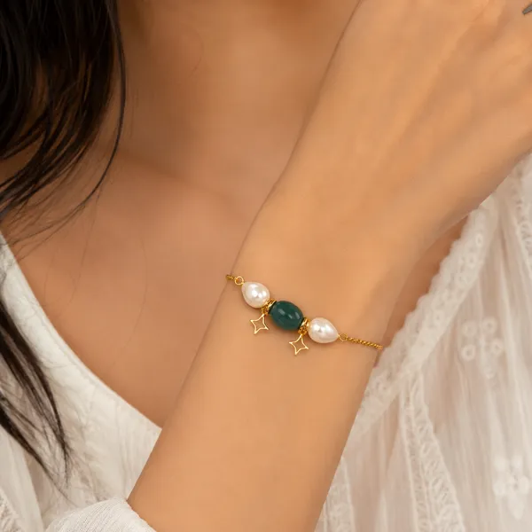 Gold_Tone_Pearl_Beaded_Bracelet_for_Women