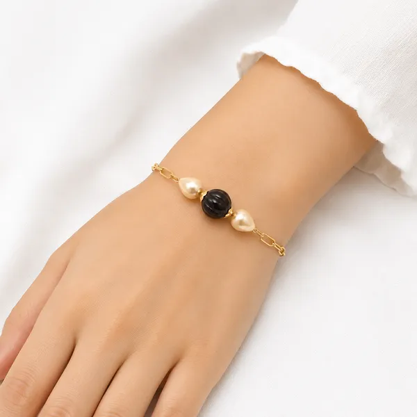 Gold_Tone_Beaded_Chain_Bracelet_for_Women