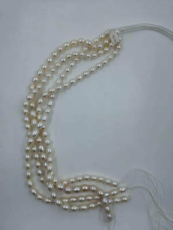 Cream_Pearl_Multi_Strand_Necklace_for_Women