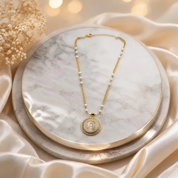 Gold-Tone_Italian_Brass_Pendant_Necklace_For_Women
