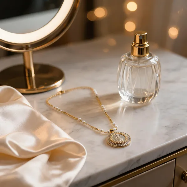 Gold-Tone_Italian_Brass_Pendant_Necklace_For_Women