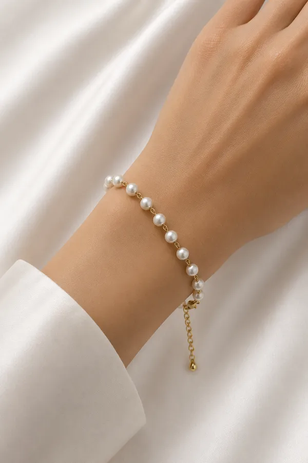 Gold_Tone_Pearl_Beaded_Bracelet_for_Women
