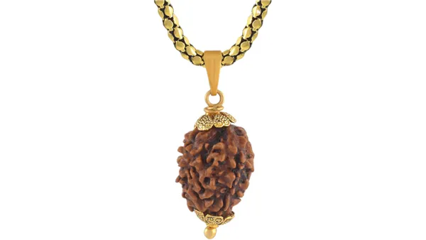 Brown_Rudraksha_Three_Face_Pendant_Necklace_for_Unisex