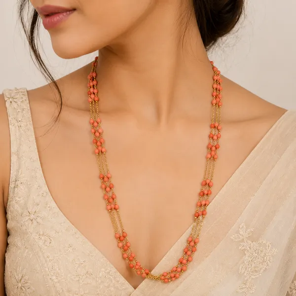 Coral_Beaded_Long_Necklace_Set_for_Women