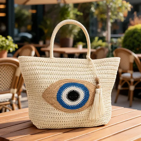 Beige_Straw_Crochet_Tote_Bag_For_Women