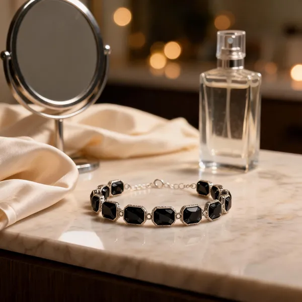 Black_Italian_Brass_Bracelet_For_Women