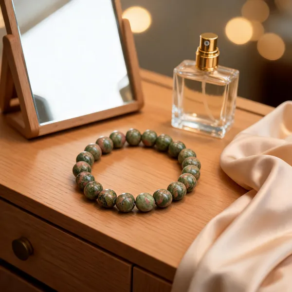 Green_Italian_Brass_Bracelet_For_Unisex