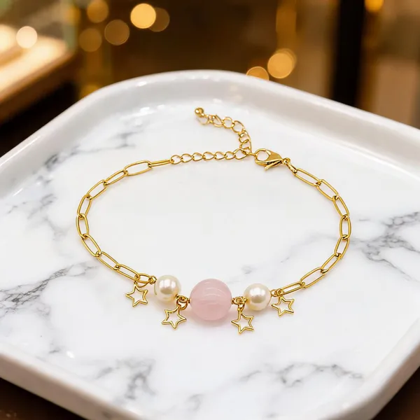 Gold-Tone_Italian_Brass_Charm_Bracelet_For_Women