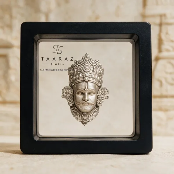 Silver_Tone_Traditional_Deity_Sculptural_Framed_Wall_Decor