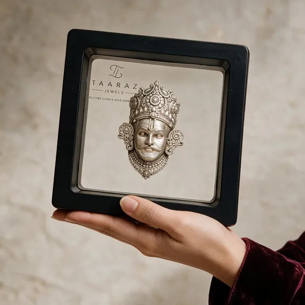 Silver_Tone_Traditional_Deity_Sculptural_Framed_Wall_Decor